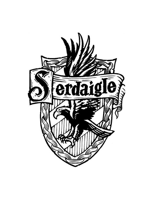 coloriage blason serdaigle